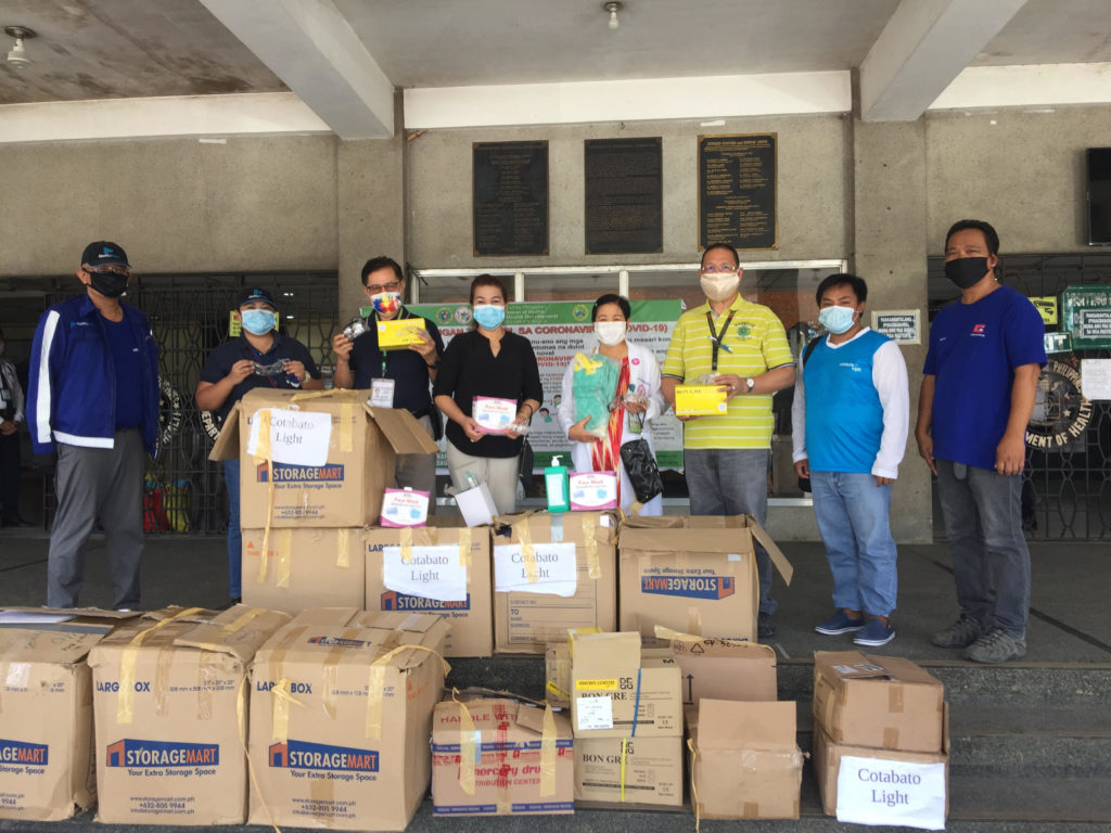 Cotabato Light lends assistance to frontliners, communities