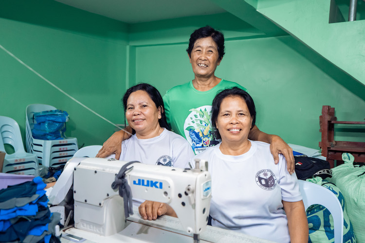 Farmers-turned-seamstresses