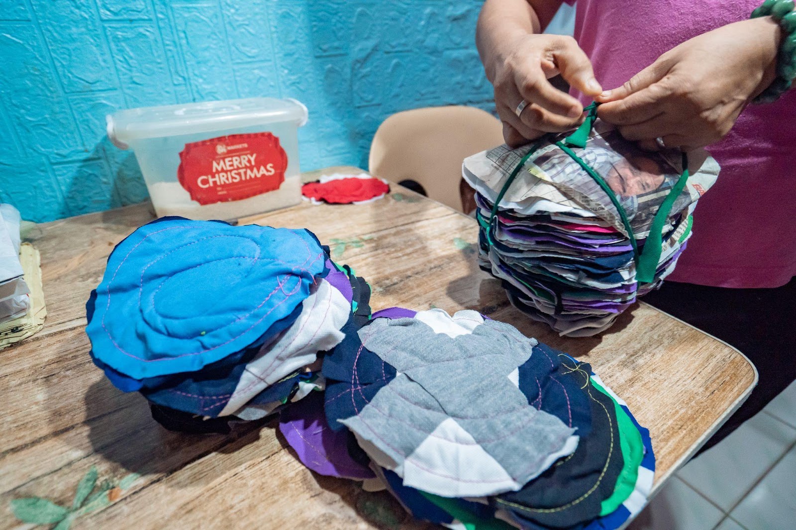 PATCH Rag-Making Livelihood Project: AboitizPower helps women in communities become productive
