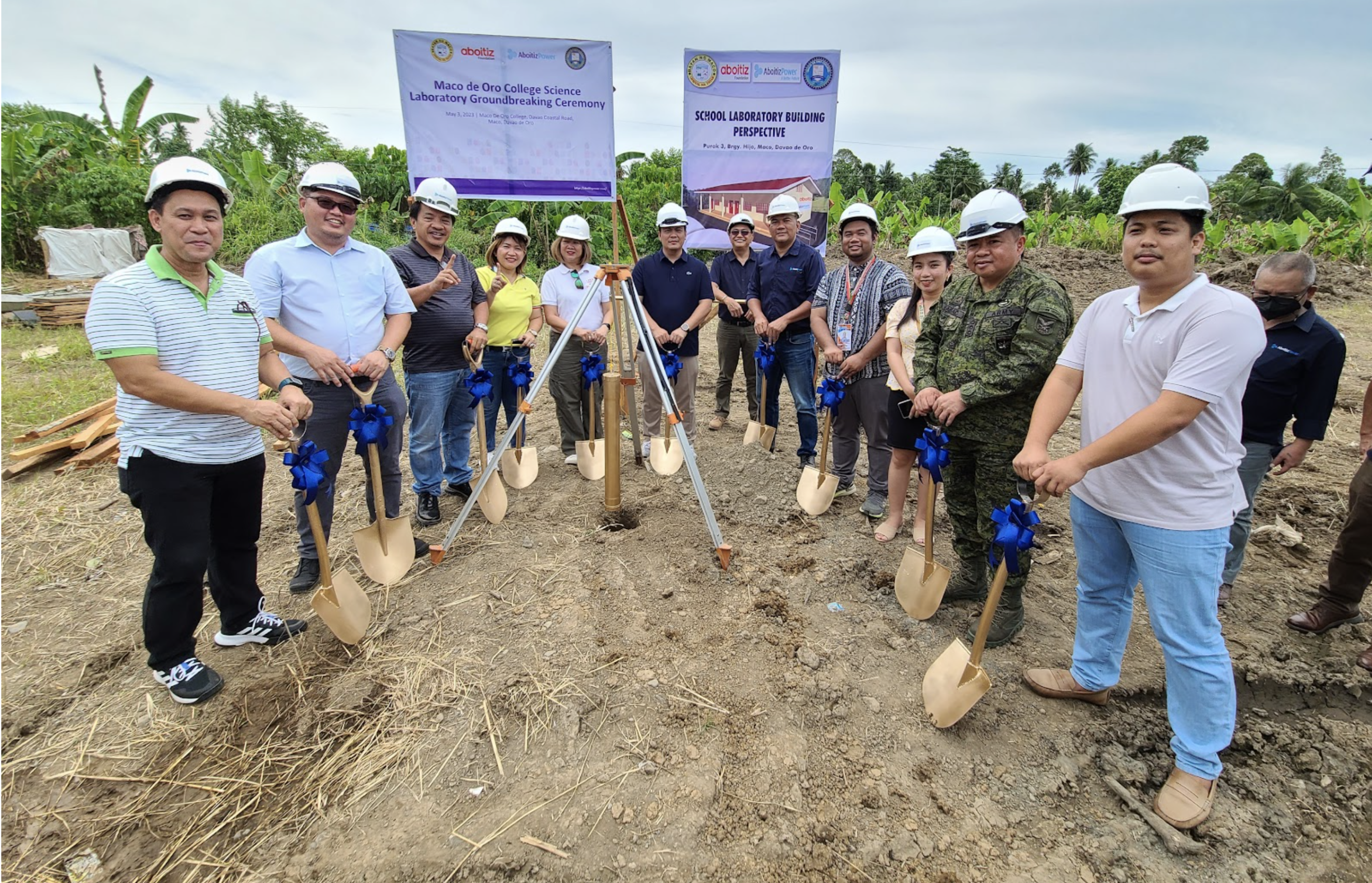 AboitizPower leads groundbreaking for new Maco de Oro science lab