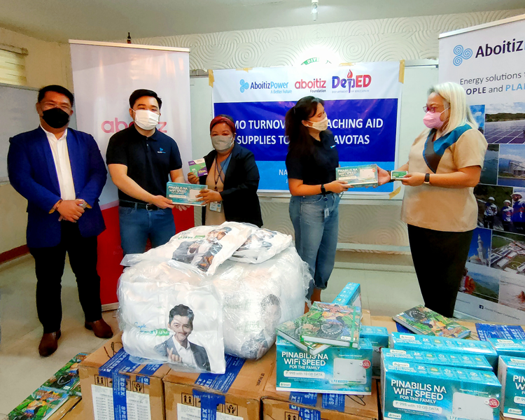 Therma Mobile supports school reopening with teaching aid supplies in Navotas
