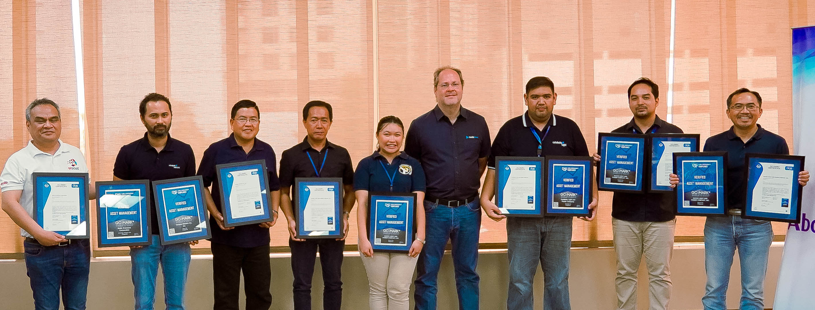 AboitizPower utilities are first asset management-certified in PH