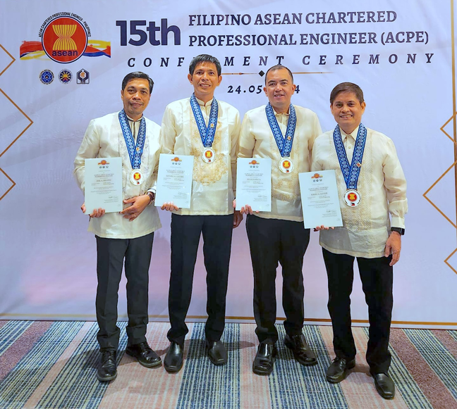 Davao Light Engineers Achieve ASEAN Chartered Professional Engineer Title