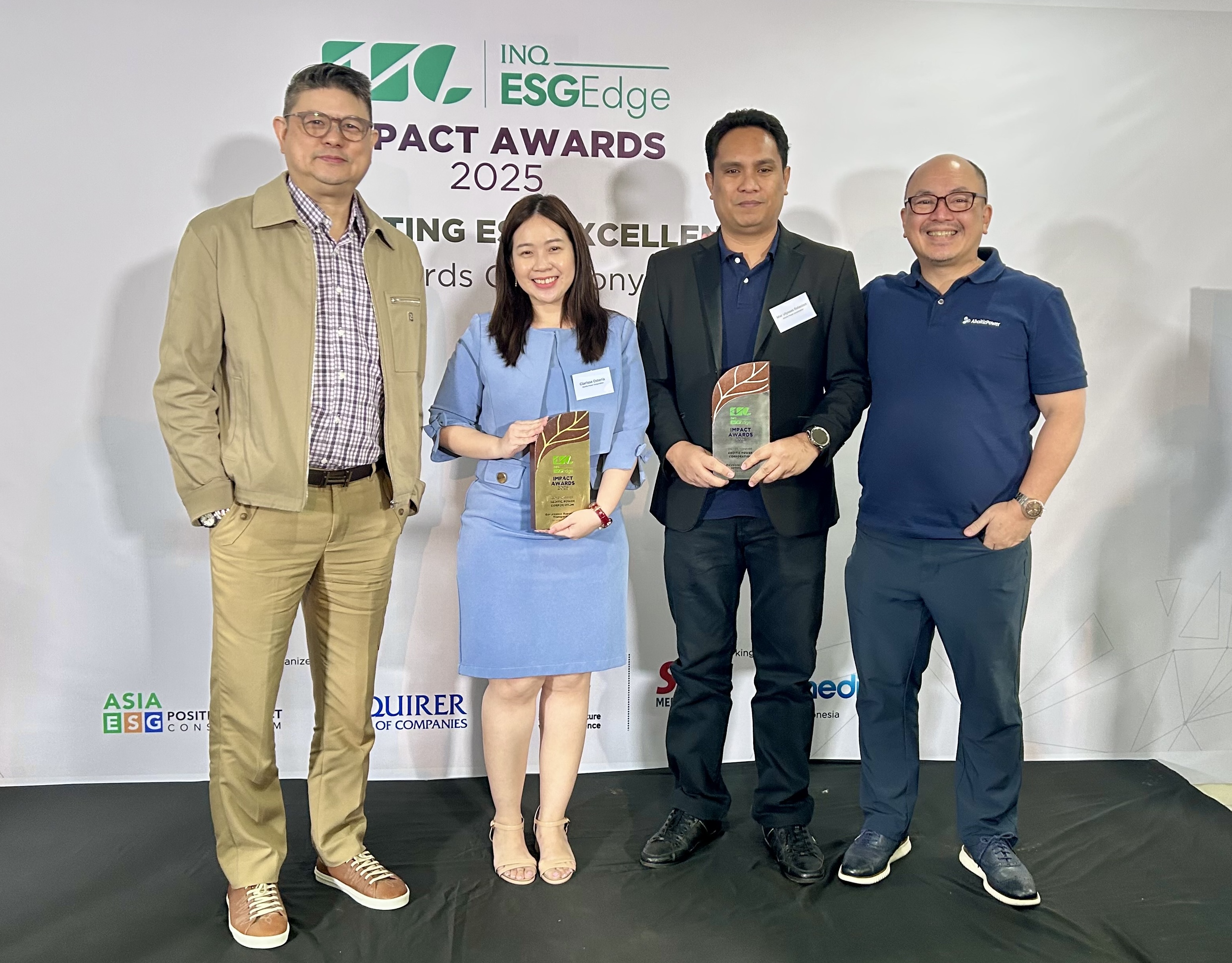 AboitizPower bags 2025 Impact Awards for governance, community relations