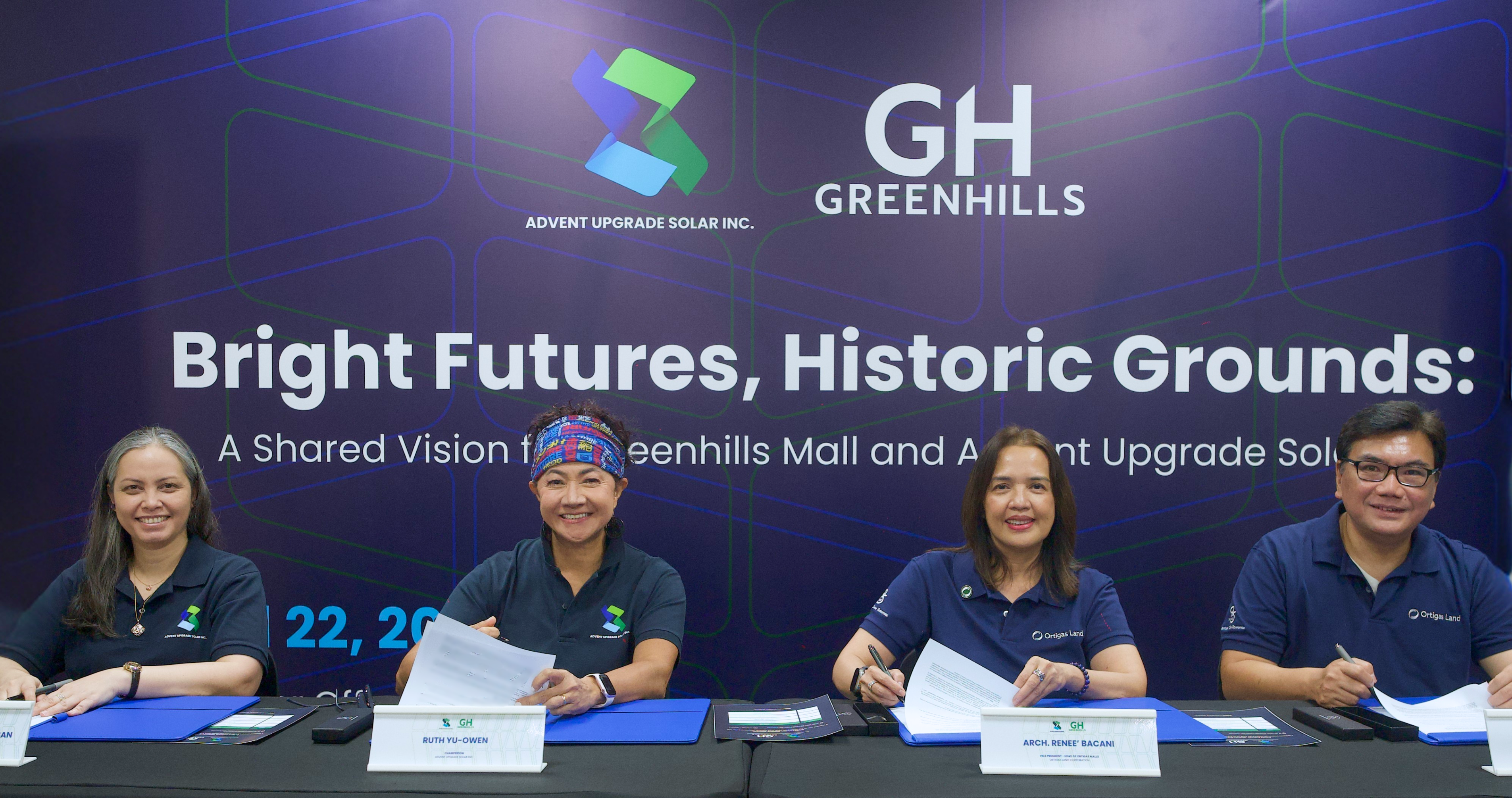 Ortigas Land Corporation inks 20-year PPA, solar PV installation with  Advent Upgrade Solar Inc.