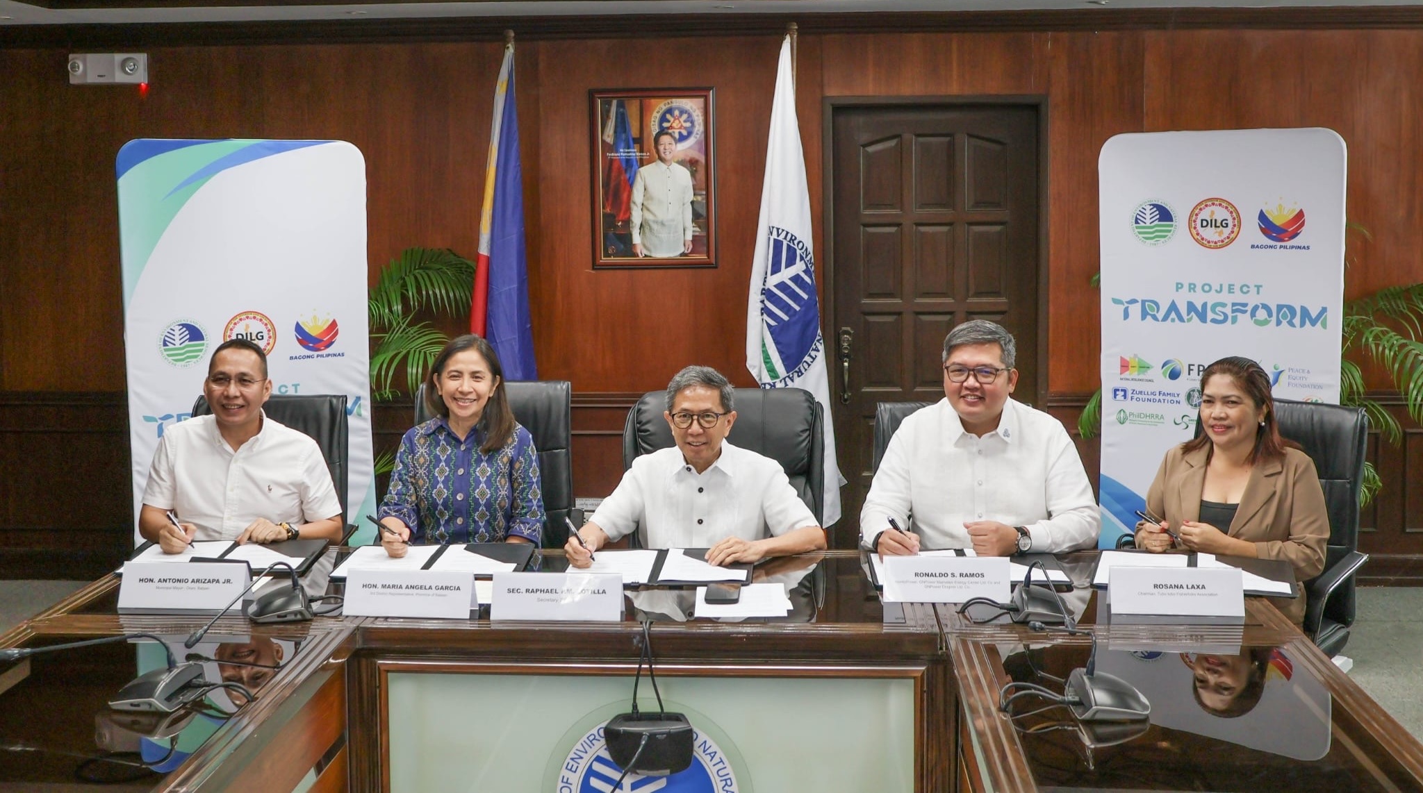 DENR, LGUs team up with AboitizPower for mangrove conservation project in Bataan