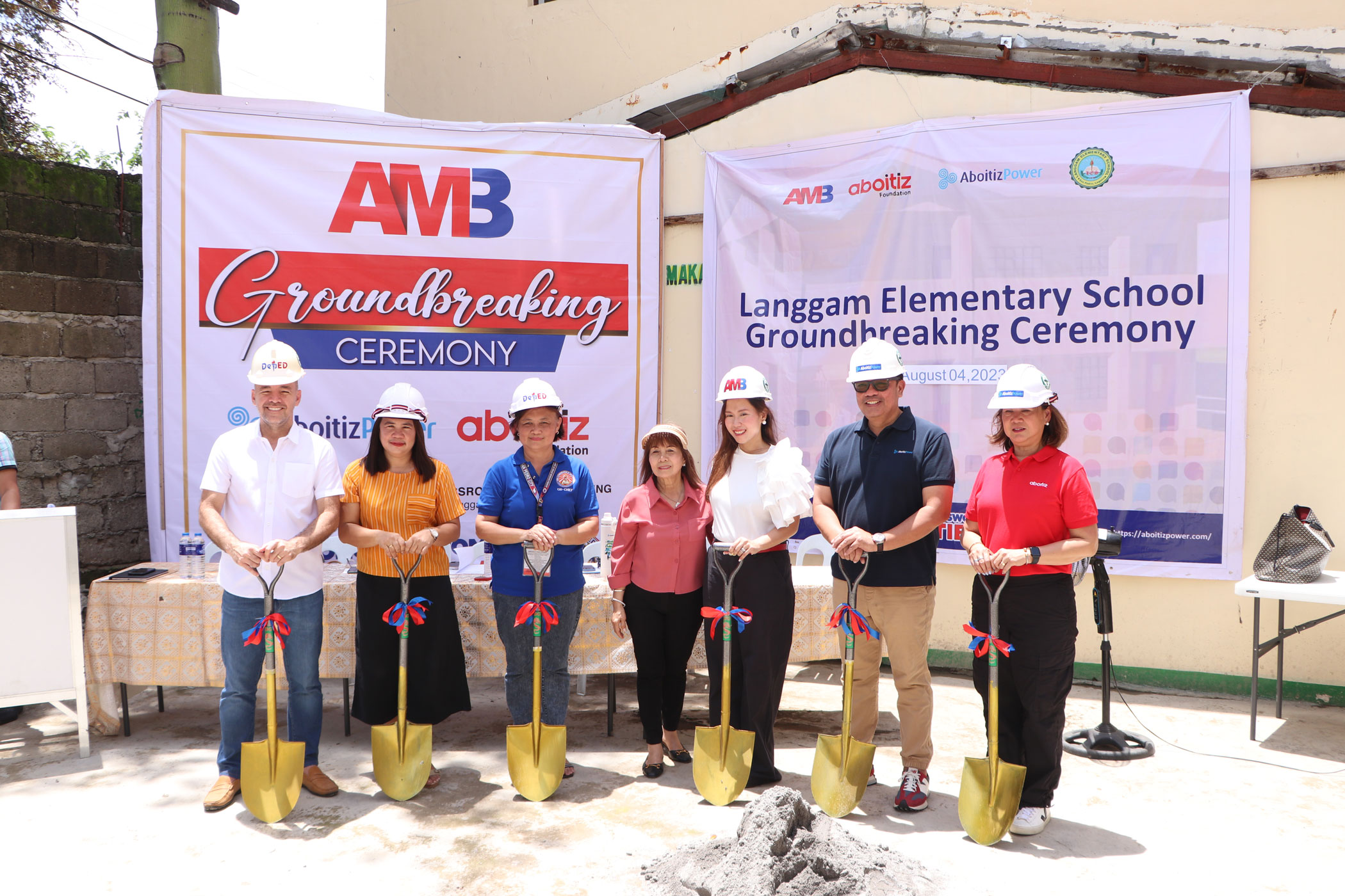 AboitizPower, partners to rebuild Langgam Elementary School