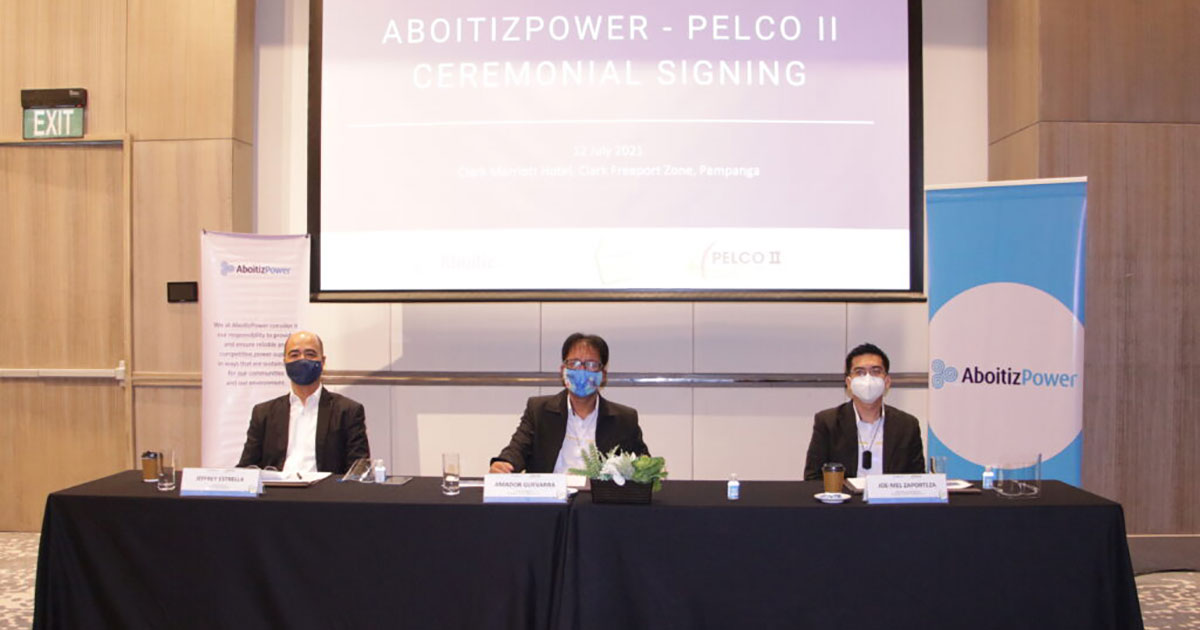 Pampanga electric coop inks Cleanergy deal with AboitizPower