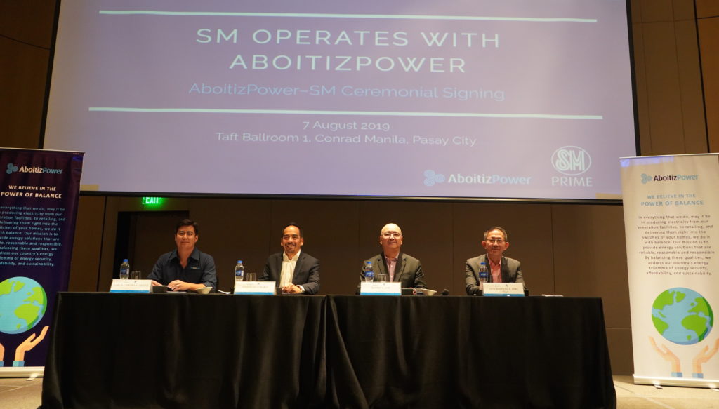 SM Prime partners with AboitizPower