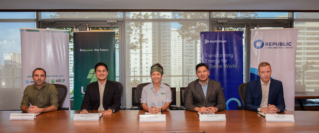 AboitizPower and UGEP ink deal with Republic Cement for long-term solar power purchase agreement