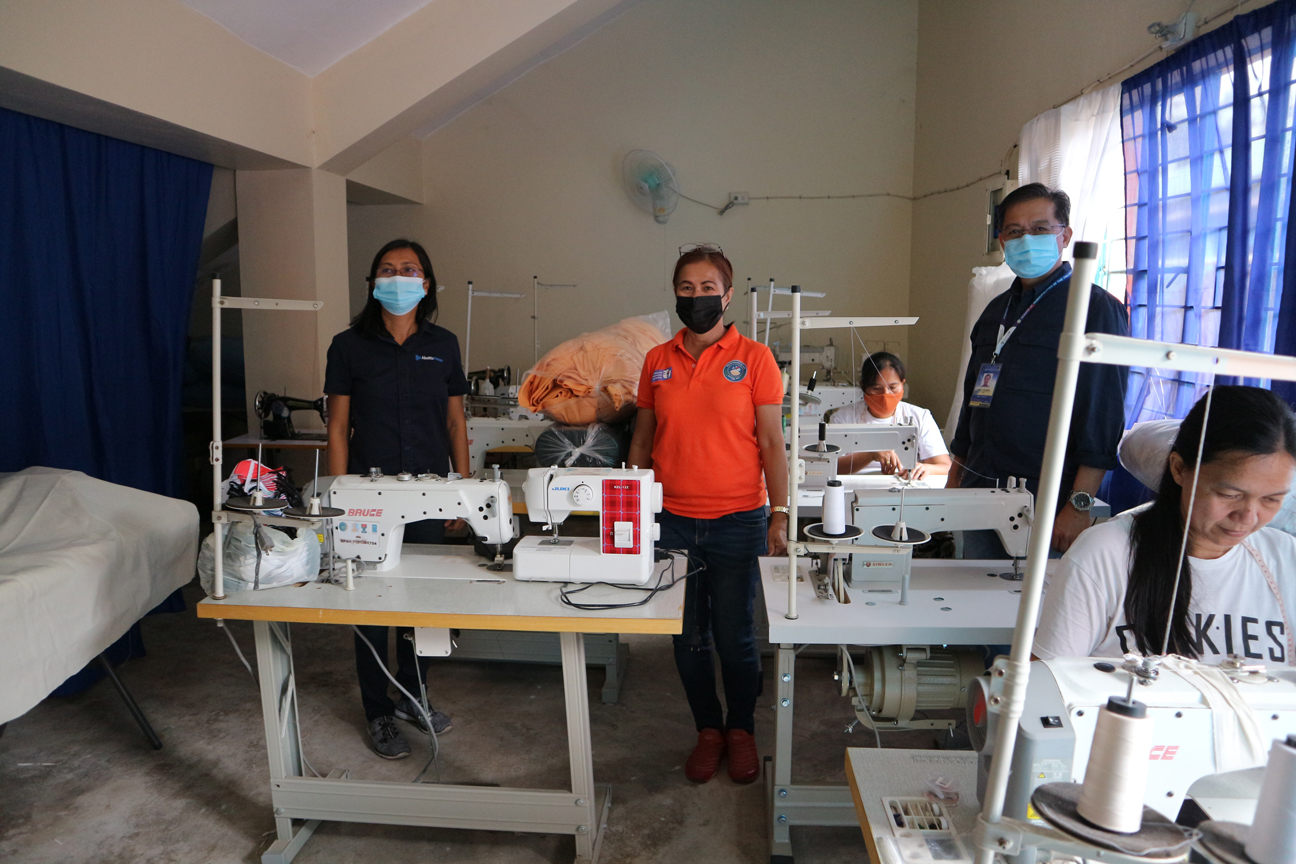 Aboitiz companies help rebuild small businesses in Albay