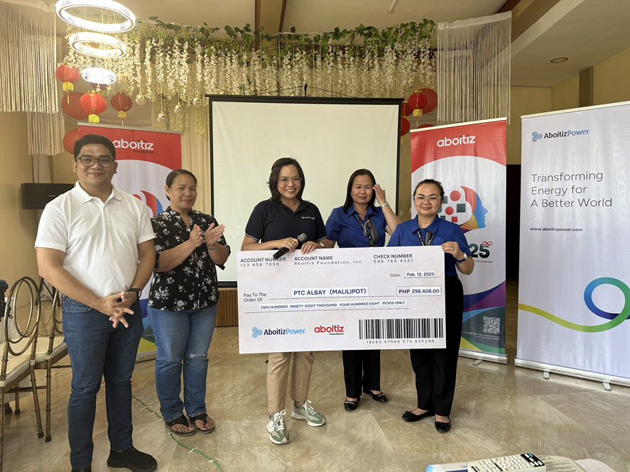 TESDA Region V, Aboitiz Foundation, and APRI provide scholarship opportunities to 22 Tiwinhons