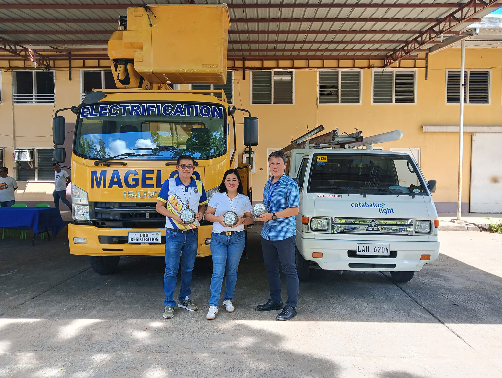 Cotabato Light extends support to Maguindanao Electric Cooperative
