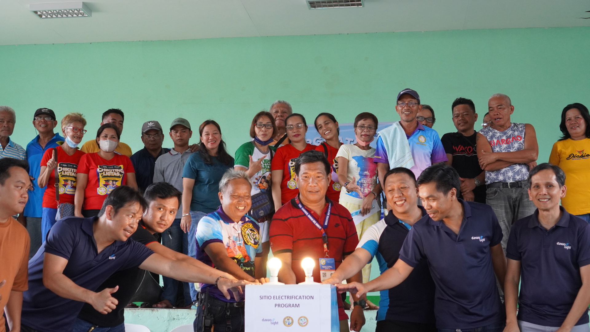 Davao Light energizes four sitios in Davao del Norte