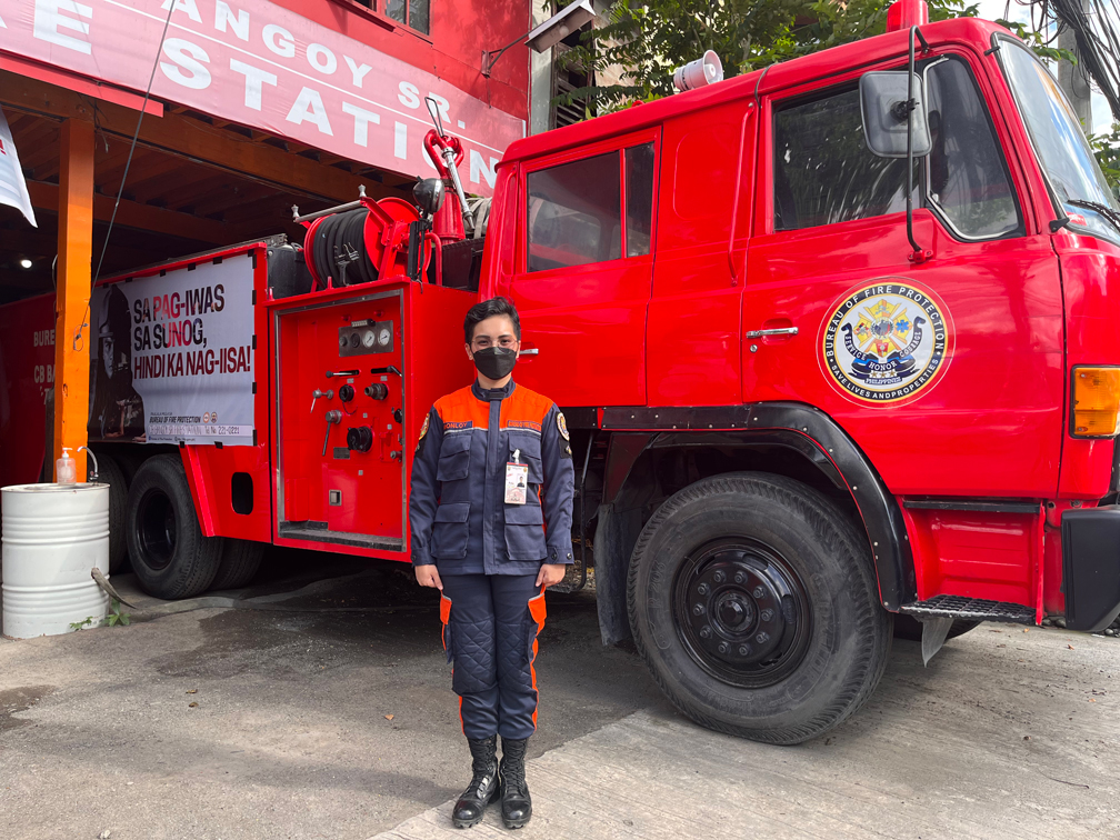 Girl on Fire: Former Davao Light scholar becomes a firefighter