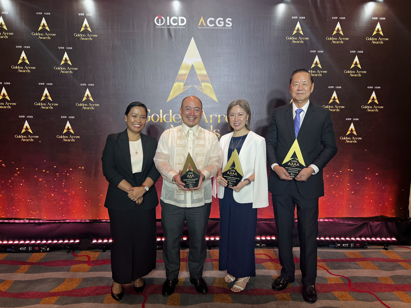 AboitizPower scores a three-peat with Golden Arrow Award