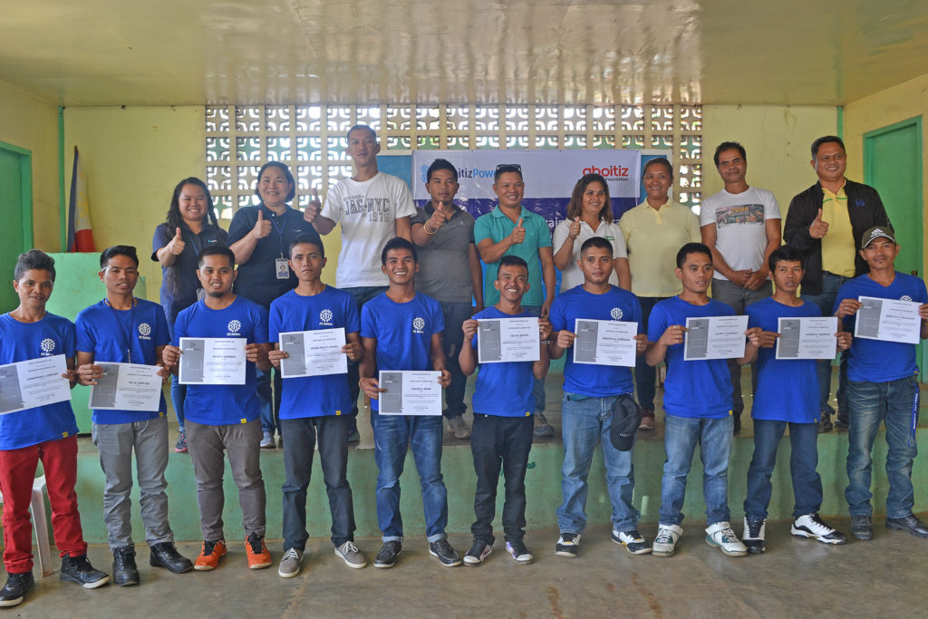 20 Higaonon youth, now certified electricians through Hedcor