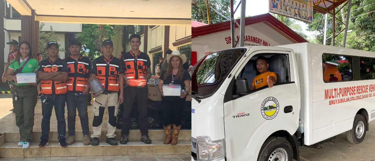Hedcor empowers emergency response of Bukidnon, Davsur IPs