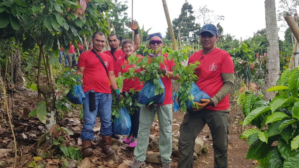 Hedcor plants 15000 trees at the onset of the rainy season
