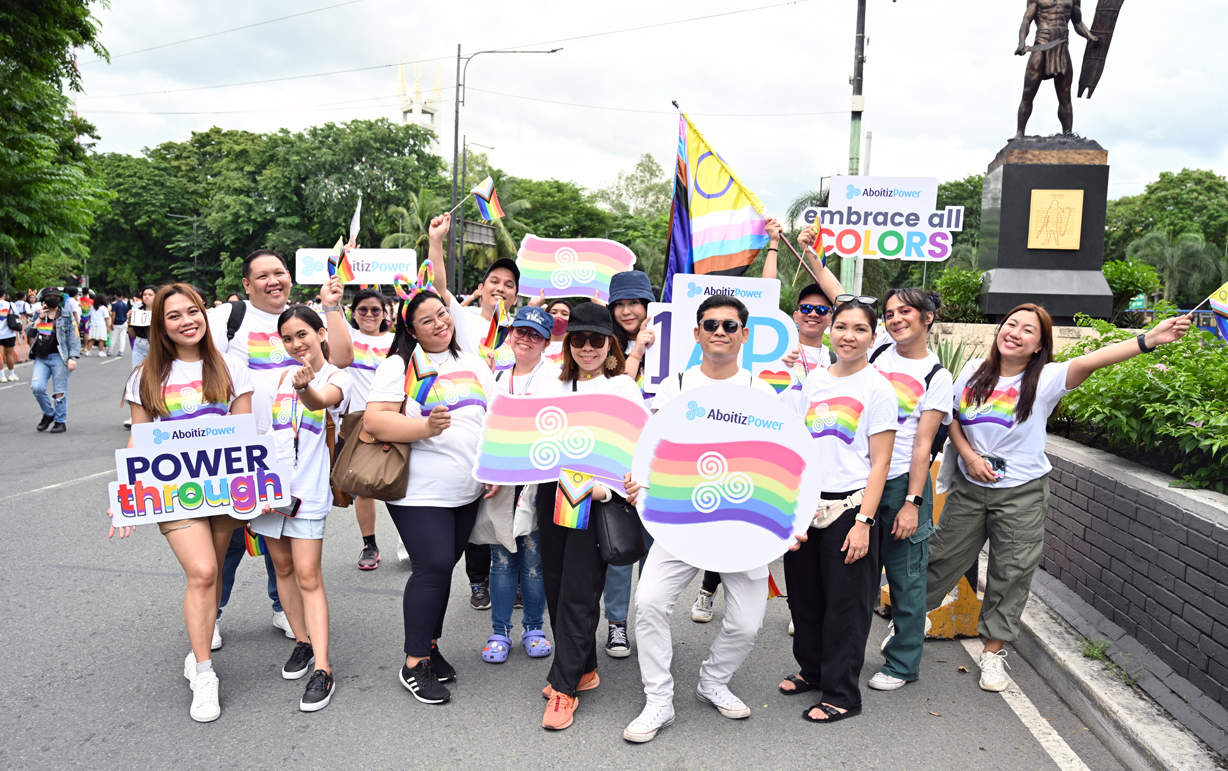 AboitizPower celebrates Pride Month with march, launch of diversity policy