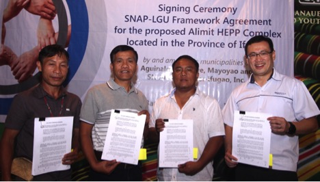 AboitizPower business unit, LGUs sign agreement on proposed Alimit project