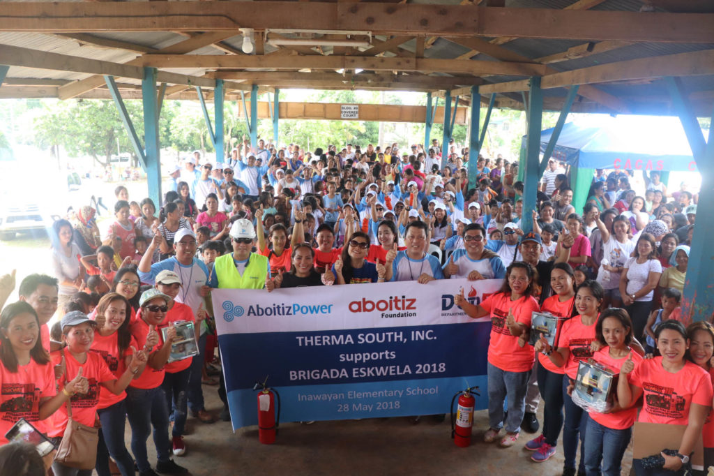 AboitizPower amps up Brigada Eskwela with first aid and fire safety training