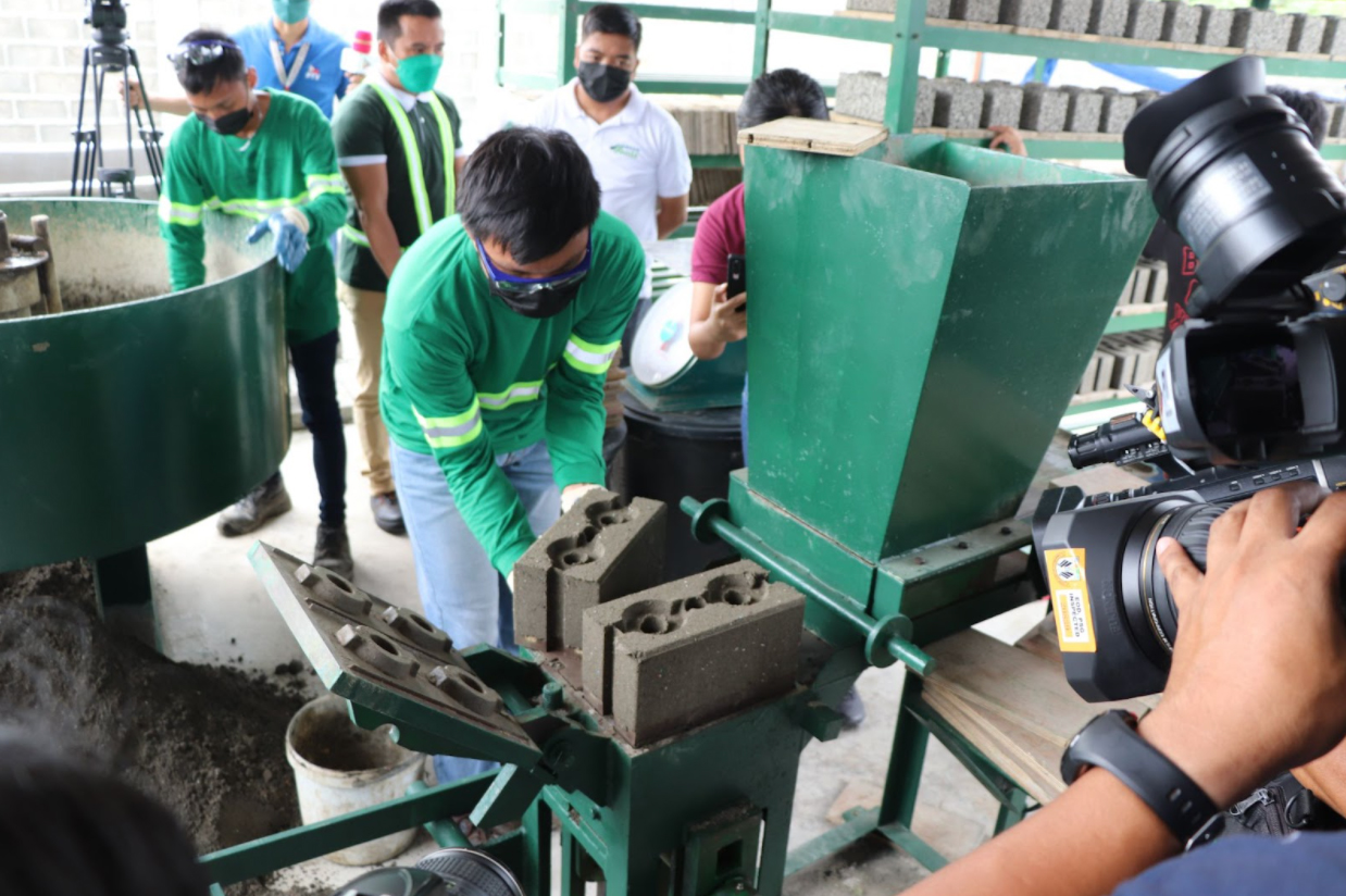 Therma South turns ash and plastic waste into bricks through upcycling facility