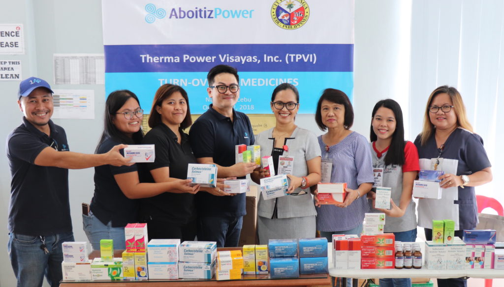 AboitizPower donates medicines for displaced Naga residents